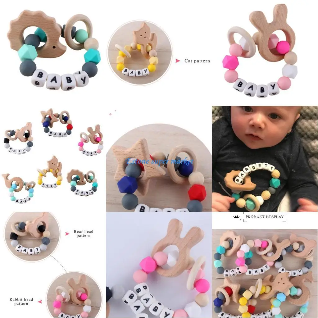 090B Bransoletka dla niemowląt Zabawka na rękę Trening dłoni Zabawki sensoryczne Zabawki