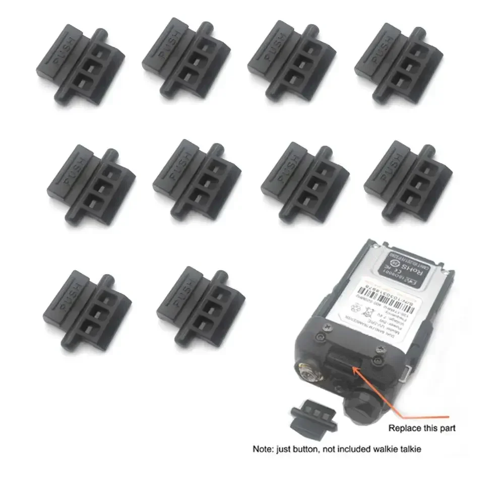 Lot 10PCS Replacement Push Button for Baofeng Battery Lock Hold Adapter for Baofeng UV-5R UV5R UV-5RA UV-5RE Radio Accessories