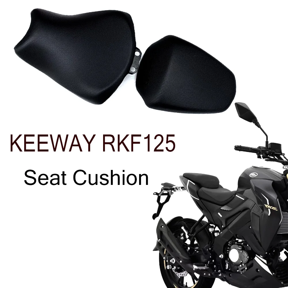 

Подходит для KEEWAY RKF125 125RKF RKF 125, аксессуары для мотоциклов, подушка сиденья, переднее водительское заднее пассажирское сиденье