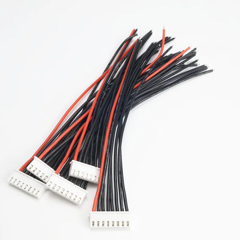 22AWG 300mm Cable 5pcs/lot 1S 2S 3S 4S 5S 6S 7S 8S  Lipo Battery Balance Charger Imax B6 Connector Plug Cable Aviation RC Model view 5