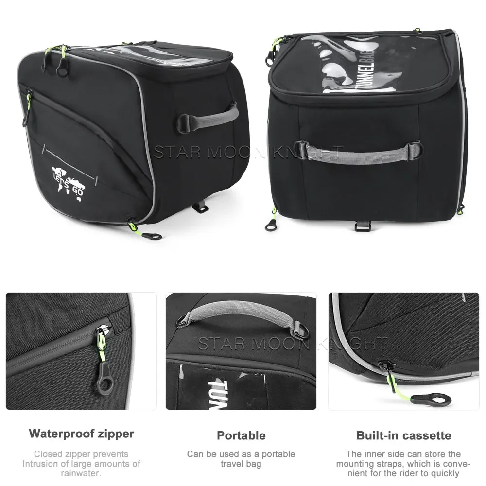 ل BMW R1300GS r1300gs R 1300 GS R1300 GS دراجة نارية 26L الذيل حقيبة متعددة الوظائف دائم أكياس المقعد الخلفي سكوتر نفق حقيبة