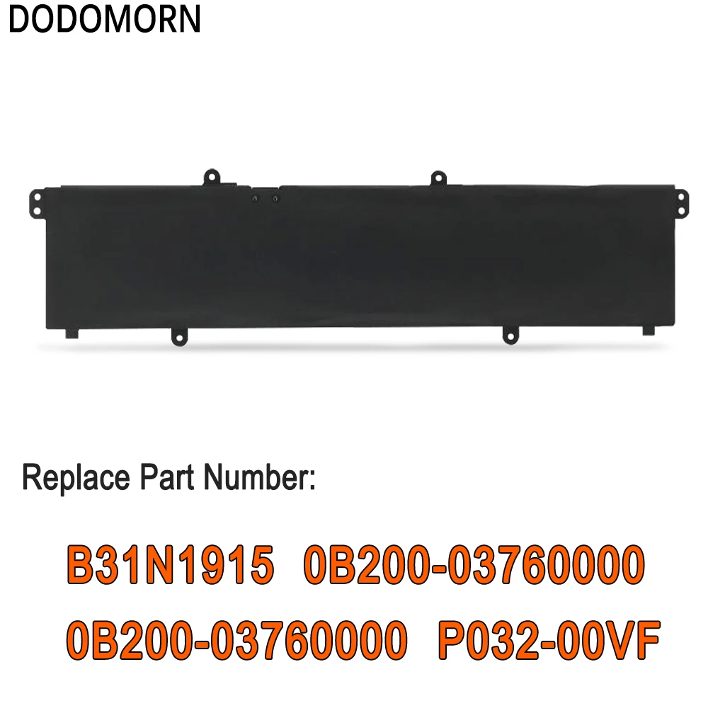 بطارية لابتوب DODOMORN لـ ASUS ، بطارية لابتوب ، من من من ، من V ، و 42Wh ، و B31N1915 ، و B1400CEAE ، و PX455CEAE ، و L1 ، و L1400CDA ، و BR1100CKA