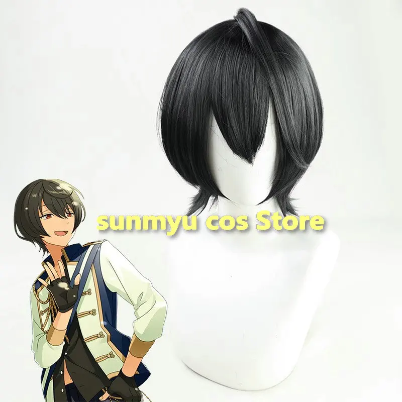 

Ensemble Stars Sakuma Ritsu Cosplay Wig Black hair