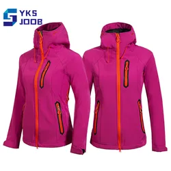 Women's Windproof Hiking Jacket Autumn Outdoor Wear-resisting Softshell Camping Clothing Warm Waterproof Treking Jackets Female