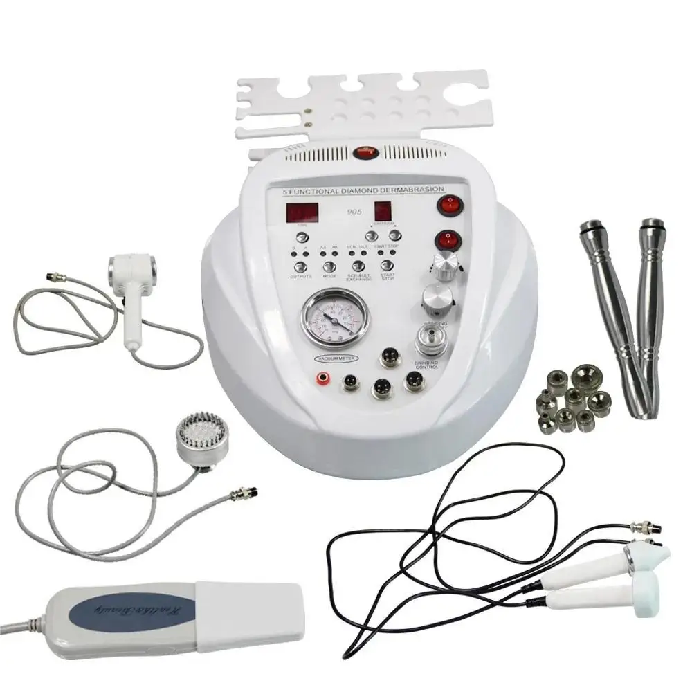 Microdermabrasion 4 in 1 Diamond Machine Dermabrasion Face Beauty Anti Aging Wrinkle Skincare Blackhead Remover Exfoliator