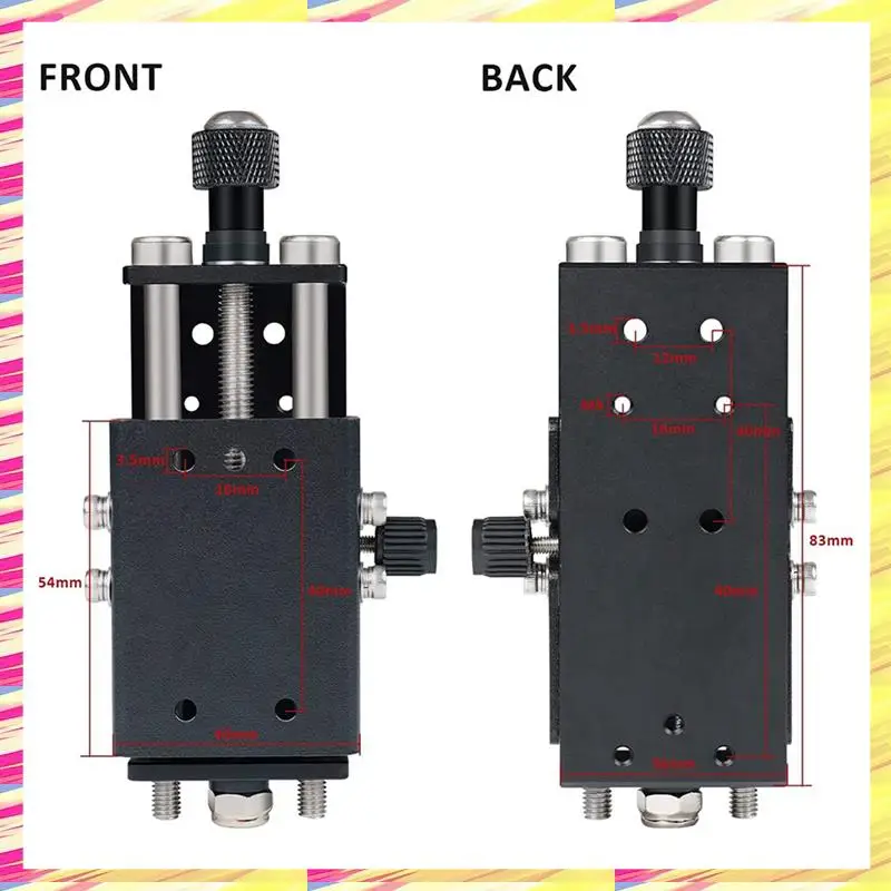 ABJJ 2X Z Axis Height Adjuster, Z Axis Lift Focus Control Set For TTS 25 TTS 55 TT-5.5S Engraver, Module Lifting