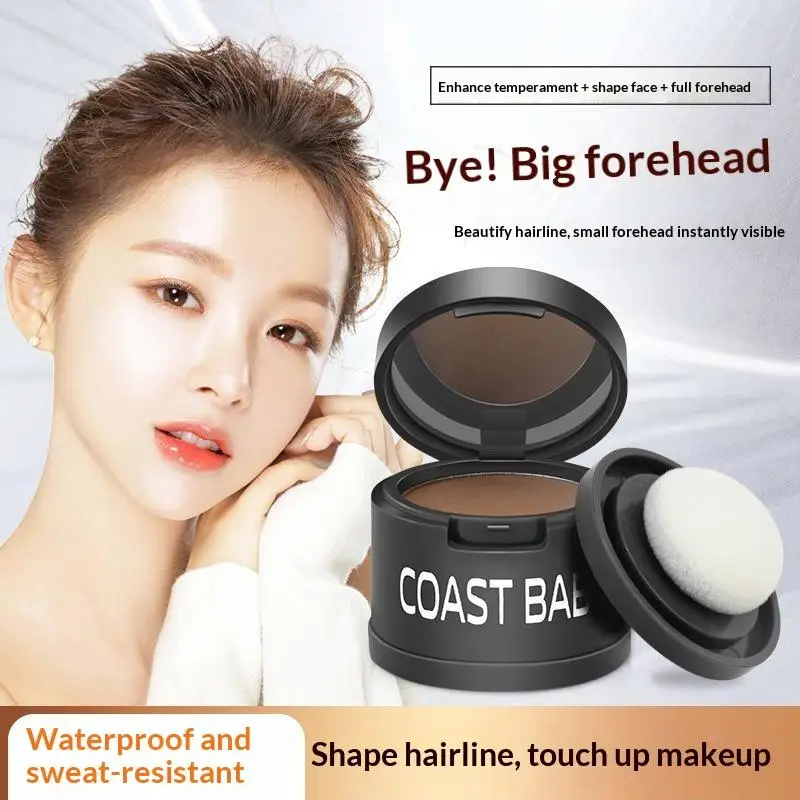 {+} Hairline Powder Forehead Side Hairline Shading Contouring Hair Concealer Natural Coverage Unisex