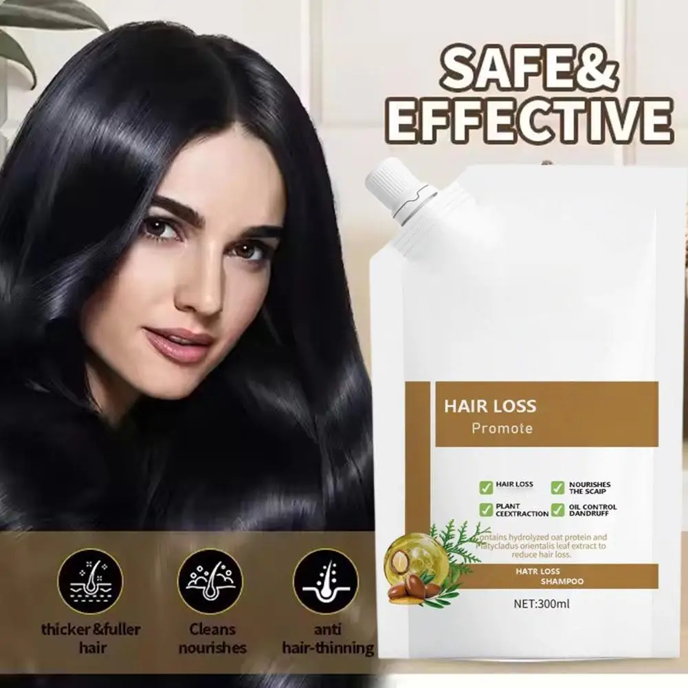 ﻿   300 مللي للتحكم في الزيت رقيق منعش للشعر شامبو للتنظيف العميق شامبو إعادة نمو الشعر كثيف مضاد للعلاج شامبو الشعر L S9H2