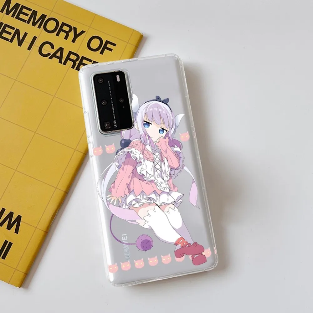 Miss Kobayashi's Dragon Maid Phone Case for Samsung S10 20 22 23 A10 40 for Xiaomi10 Note10 for Huawei P50 20 Honor60 70