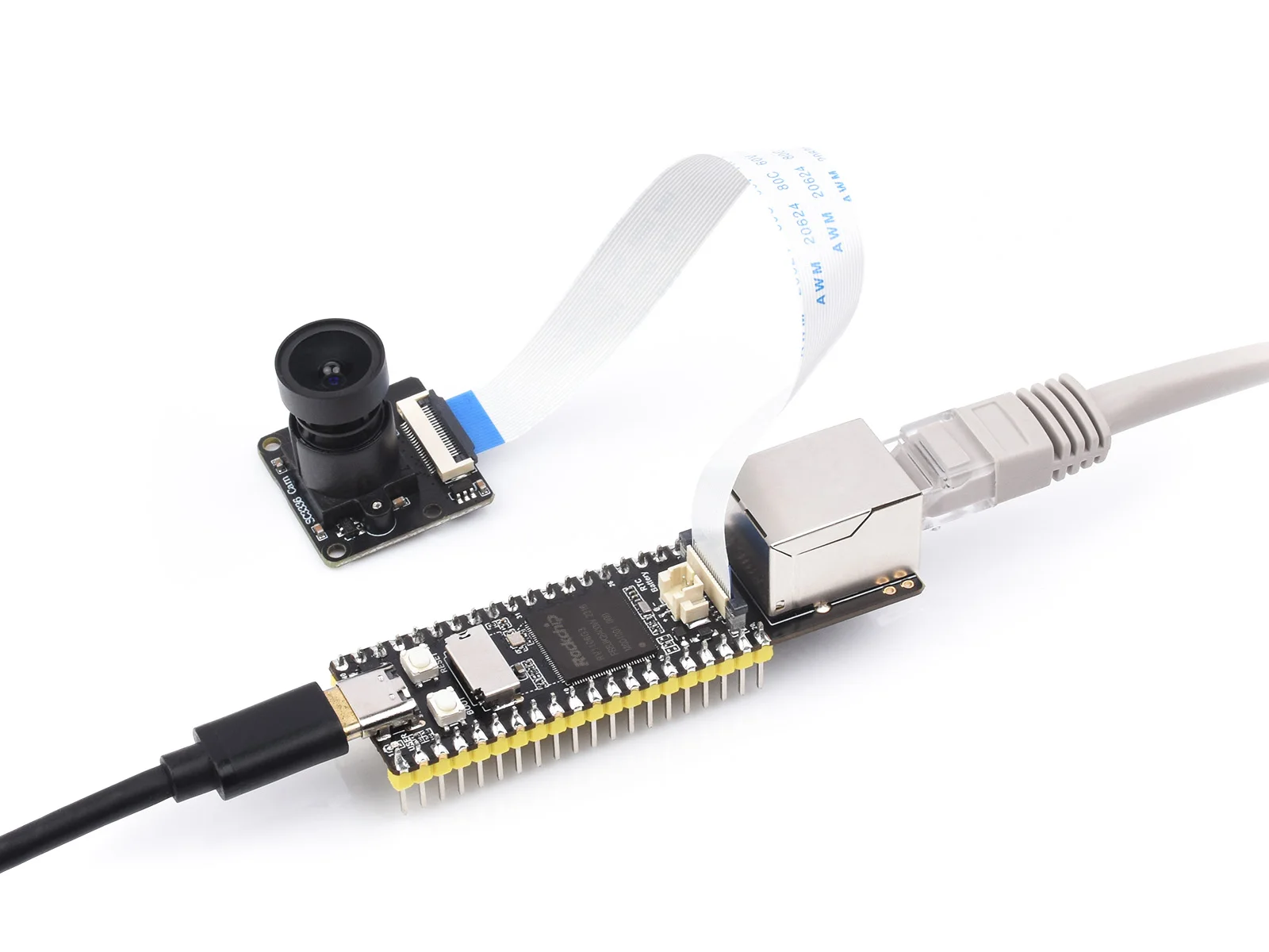 Placa de desarrollo micro Linux Luckfox Pico Pro/Max RV1106, integra ARM Cortex-A7/RISC-V MCU/NPU/ISP