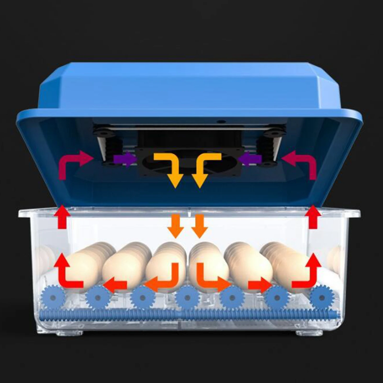 9/12/16 Egg Fully Automatic Incubator for Chicken Birds Duck Goose Egg Hatcher Machine Intelligent Incubation