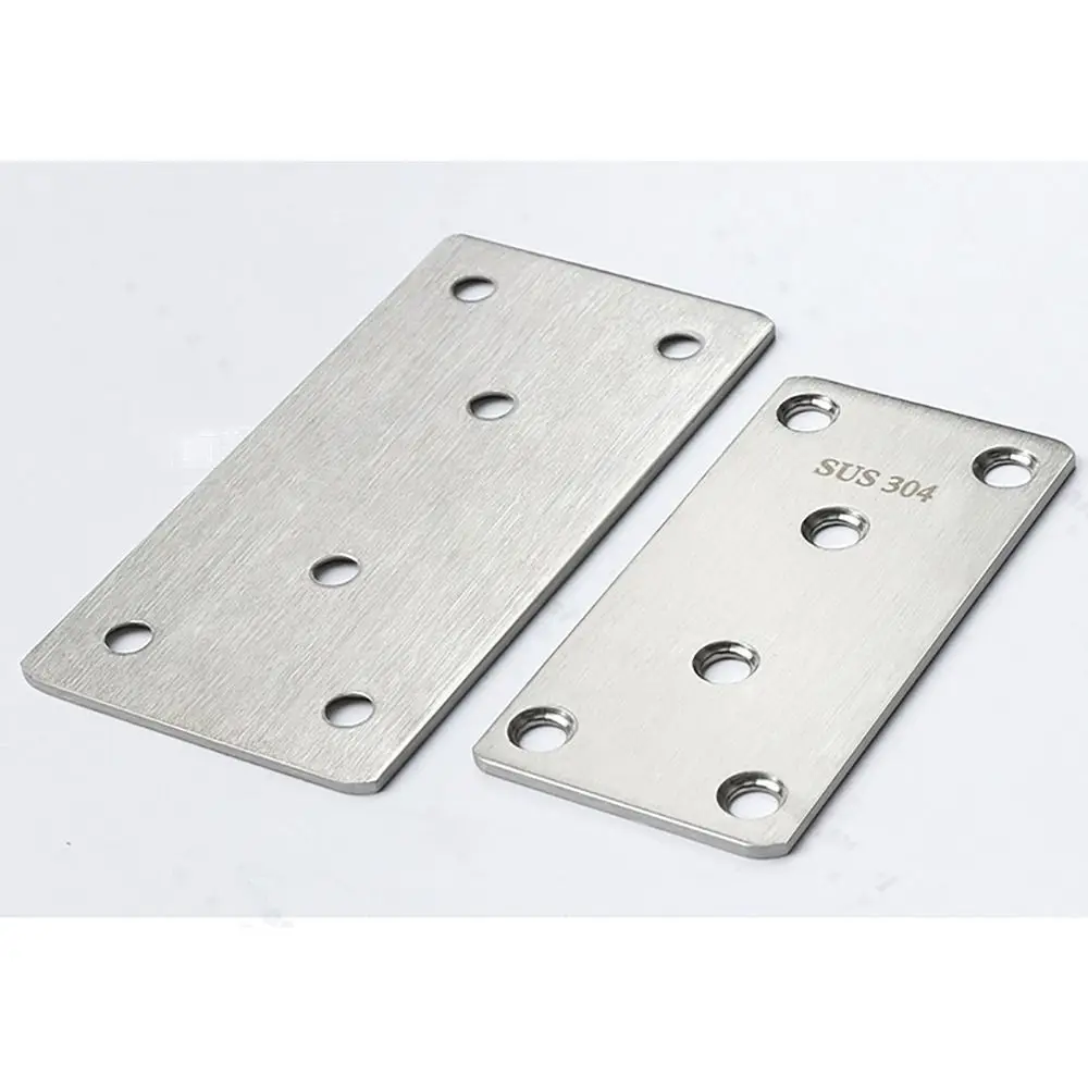 1Pcs Cabinet Screens Wall Angle Bracket Furniture Fastener 90 Degree Right Angle Corner Brace Joint SUS304 Stainless Steel
