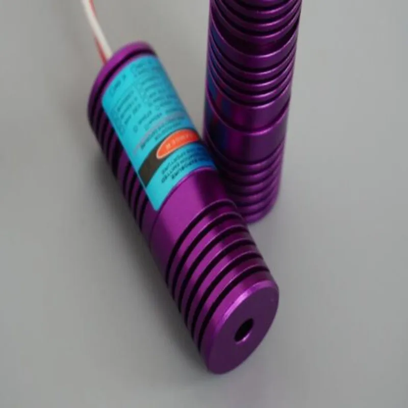 Blue-Violet Laser Module, Power Supply, 3-5V, 405nm, 50-100-200-300mW