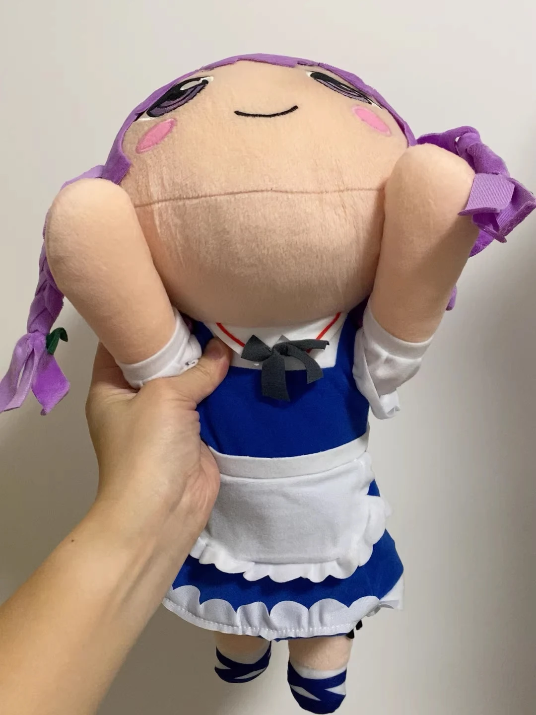 Cute Japan Anime Touhou Project Izayoi Sakuya Big Laying Down Plush Plushes Stuffed Pillow Cushion Doll Toy Kids Gifts 40cm