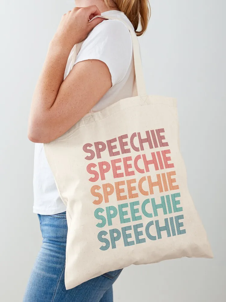 

Speech Language Pathology Pathologist - Speechie Tote Bag canvas tote bags bag luxury women Cloth bag tote university