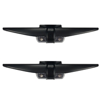 2X Front Light Cover Assembly For Ninebot Mini S PRO Self-Balancing Scooter Front Trim Assembly Accessories, Front Black