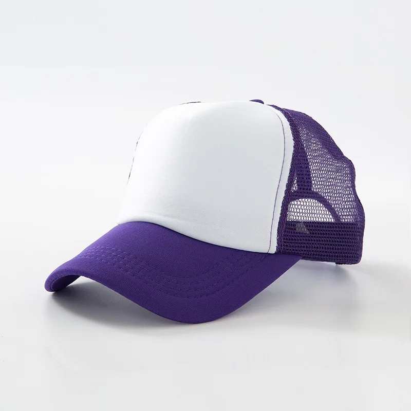 Herren Trucker Caps Schaumstoff Polyester Sport-Baseballmützen Belüftete Hüte für Erwachsene Männer Frauen Gorros – Detail 23