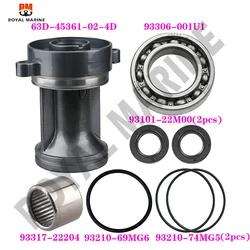 Tapa de hélice de carcasa inferior para Yamaha, piezas de mercado de accesorios para Motor de barco, 63D-45361-02-4D, 40HP, 50HP, F25-F60, 63D-45361