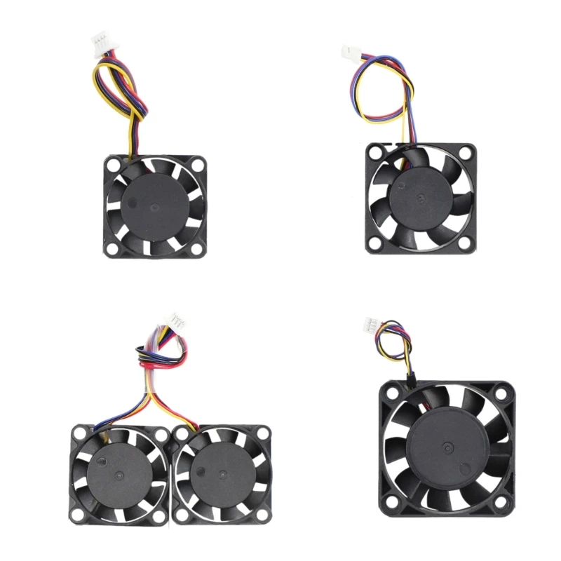 Эффективный охлаждающий вентилятор с ШИМ 3007/2507/4010 для платы RPI5, сохраняет компьютерную плату прохладной, Прямая поставка