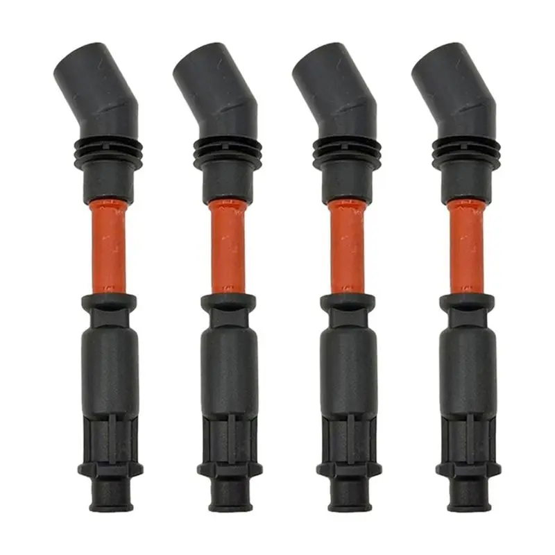 A20K-4Pcs Ignition Coil Boots With Springs For Mercedes Benz E S Class SL W210 W140 C140 R129 4.2 5.0 6.0 1991-01 0221504001