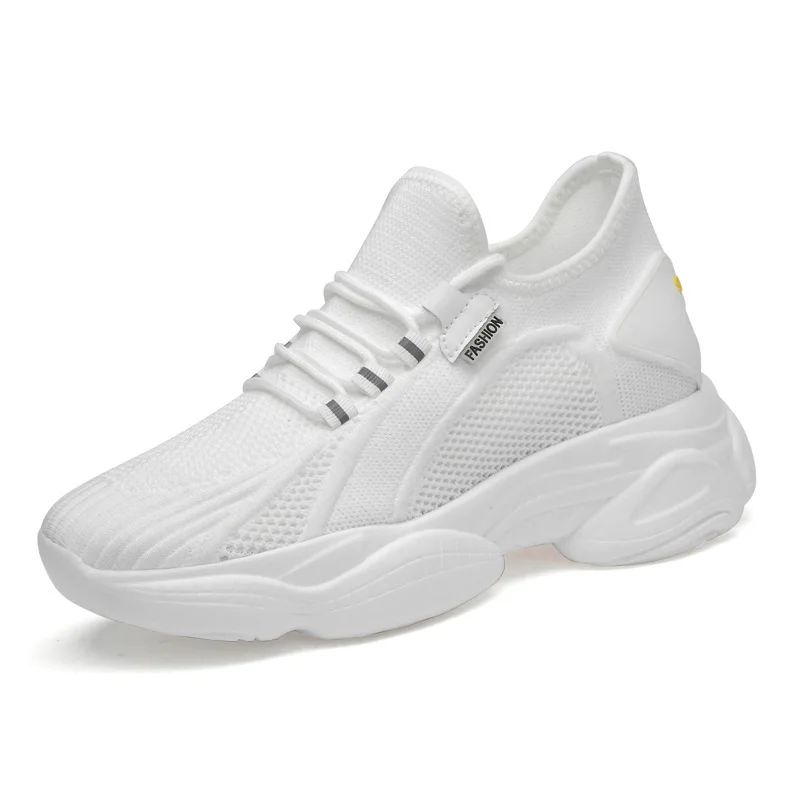 

Мужские повседневные кроссовки с дышащей сеткой, спортивные туфли для активного отдыха, уличные прогулочные кроссовки, невидимое увеличение роста на 8 см для мужчин