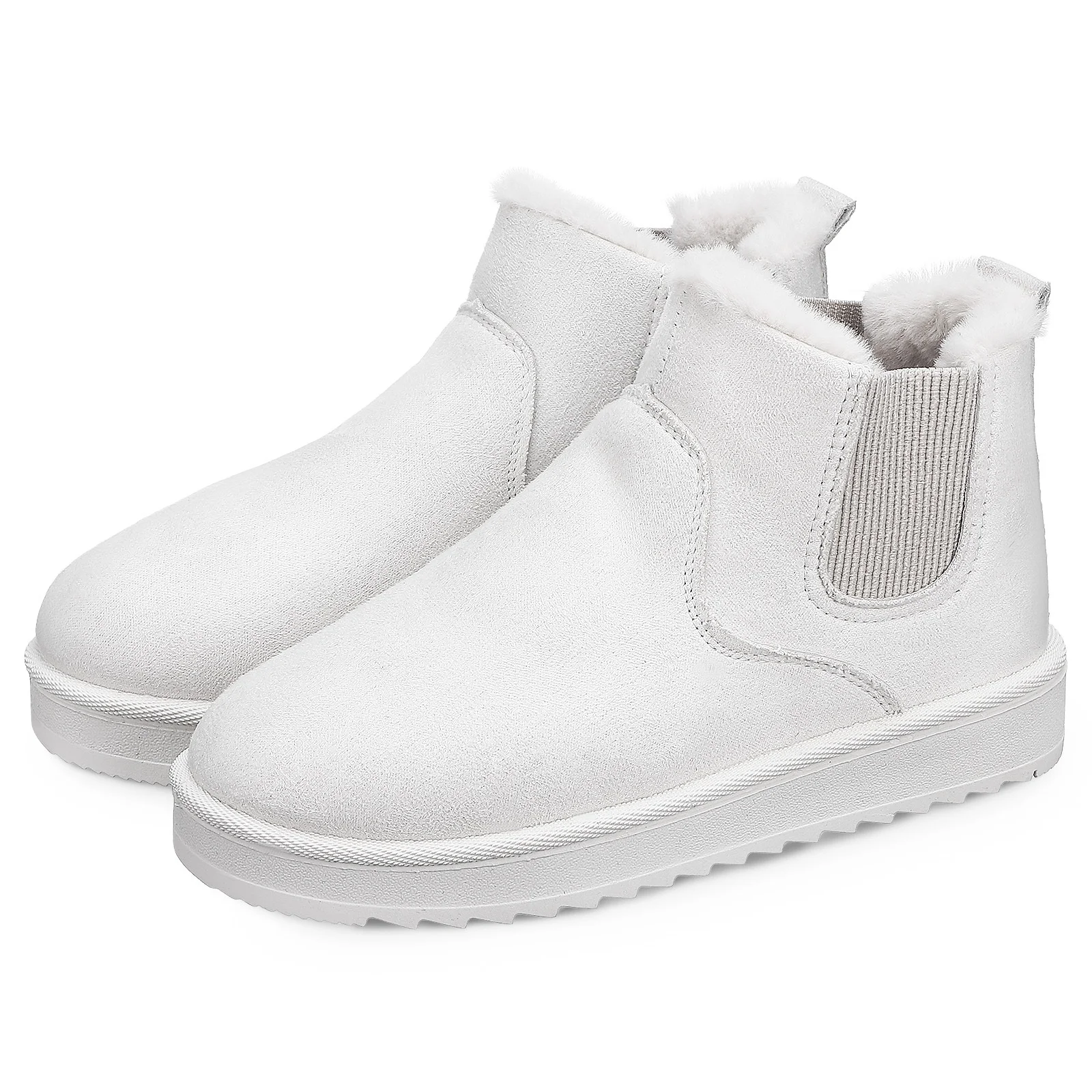 

1Pair Snow Boots for Women Warm Short Winter Ankle Boots Thick Insulation Slip Resistant Versatile Winter Shoes Size 39