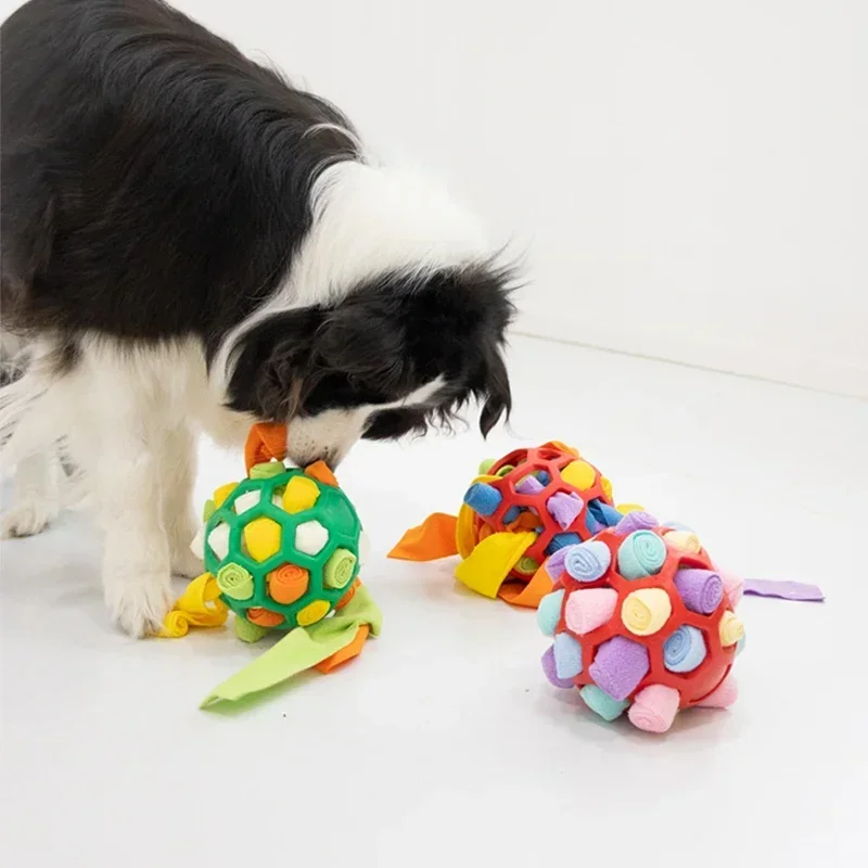 Pet Sniffing Ball Interactive Educational Training Educational Toy For Pets That Encourages Natural Foraging And Feeding