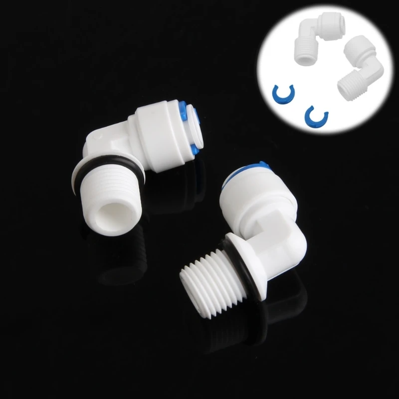 Water Pipe Tube Water Splitter Plastic Quick Connector Water Pipe Fittings Drop Shipping