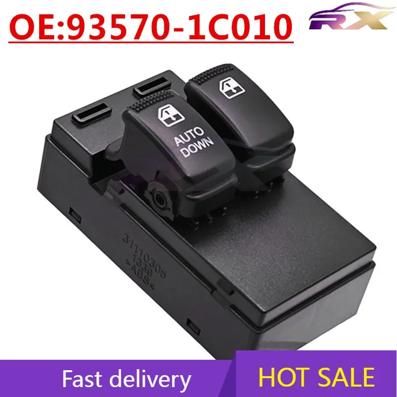 NEW:93570-1C010 Suitable For 2003-2010 Hyundai Getz Automobile Glass Lifter Switch Powered Windows Switch
