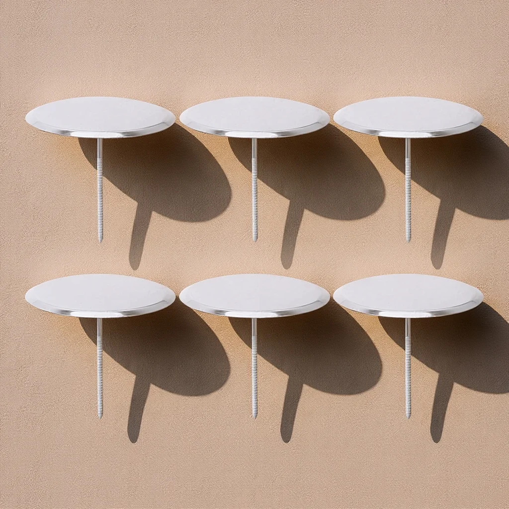 

6Pcs Metal Cake Flower Nails Stainless Steel Flower Piping Nail for Cake Decorating Supplies Kitchen Baking Accessories