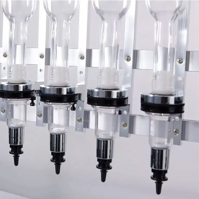 Newly Designed Desktop Wall-Hanging 12 Bottles Perfume Dispenser 380ML/Bottle Liquid Filling Machine For Perfume Bar Cheap