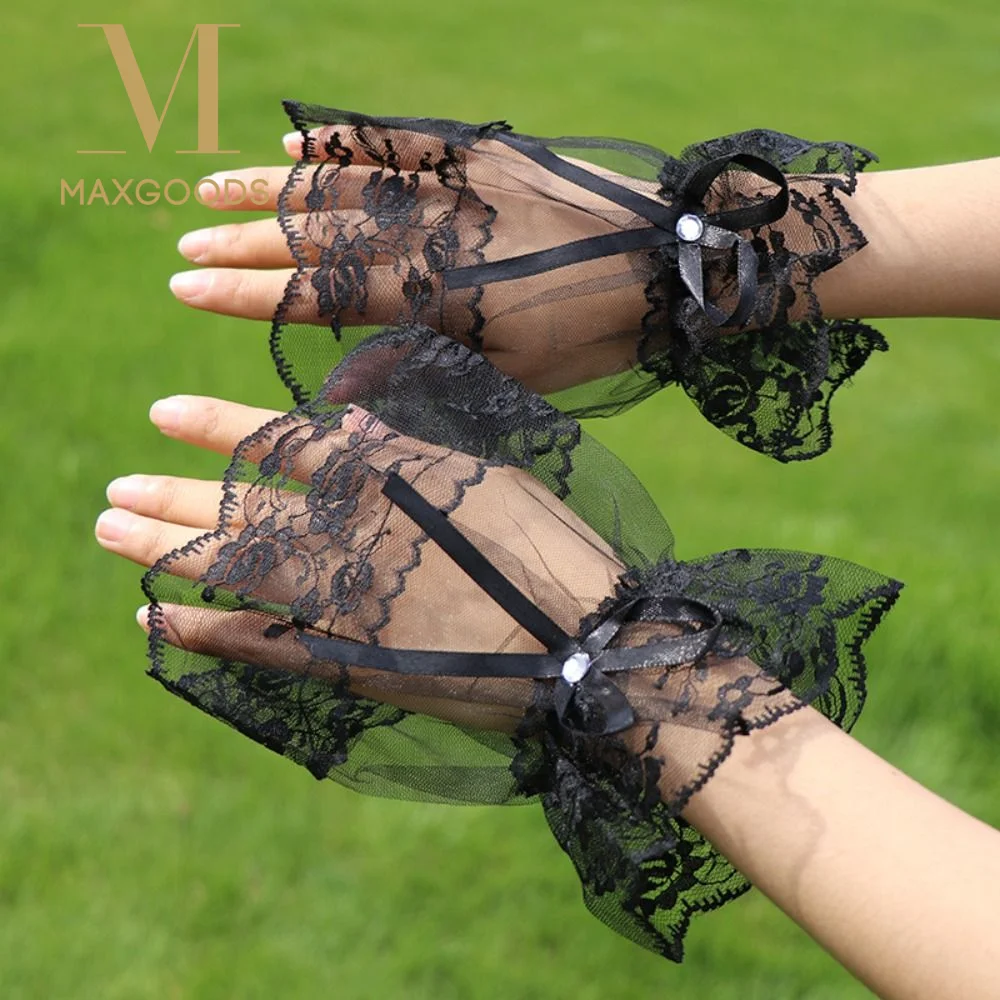 

Викторианские съемные рукава-манжеты: комфортные, кружевные, с оборками, мягкие, аксессуар для костюма, имитация рукавов