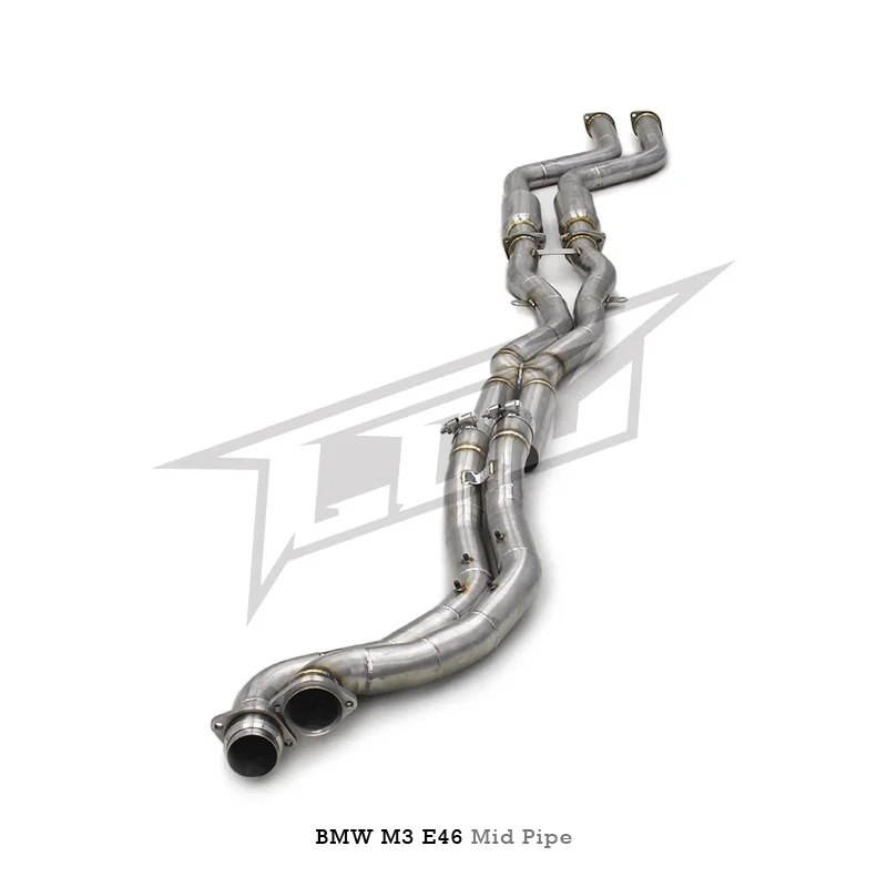 Performance Stainless Steel Mid Pipe For BMW M3 E46 2004-2006 Racing Sport Car Exhaust System Exhaust Pipes