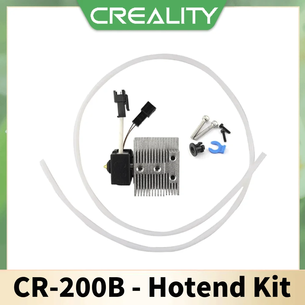 كرياليتي CR-200B Hotend عدة الطارد سخان الساخن نهاية فوهة عدة سخان معدني كتلة غطاء سيليكون لأجزاء الطابعة ثلاثية الأبعاد CR-200B #1