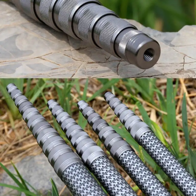 ZZ290 10m 11m Caña de fibra de carbono para manipulación de redes de pesca, recolección de frutas, pulverización de pesticidas y corte de algas acuáticas, con orificio de rosca superior M8*1.25