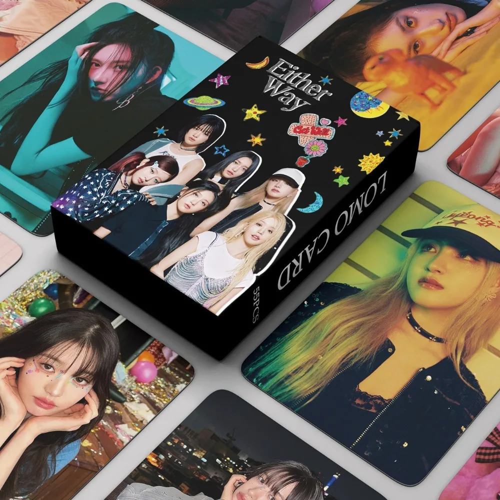 

Kpop Korean Girl Group IVE Photo Card IVE LOMO Cards Yujin Gaeul Wonyoung LIZ Rei Leeseo Fans Collection Gift