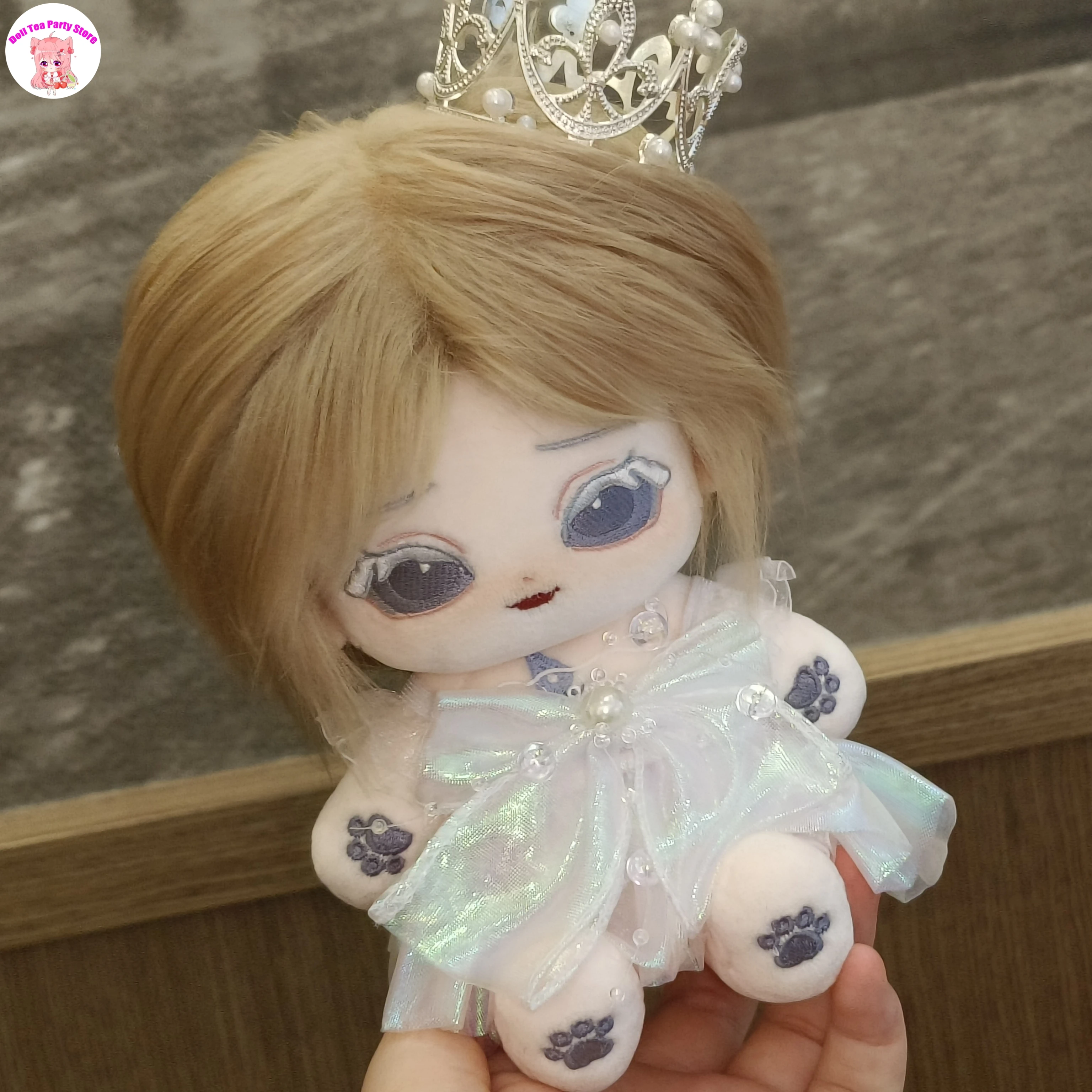 

Game Identity Ⅴ Naiad Grace Plush Cotton Doll Body Cartoon Dress Up Plushie Toy Cosplay Fan Figures Xmas Gift