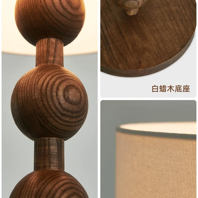 Neue chinesische amerikanische Retro-Schlafzimmer-Atmosphärenlampe Schreibtischlampe