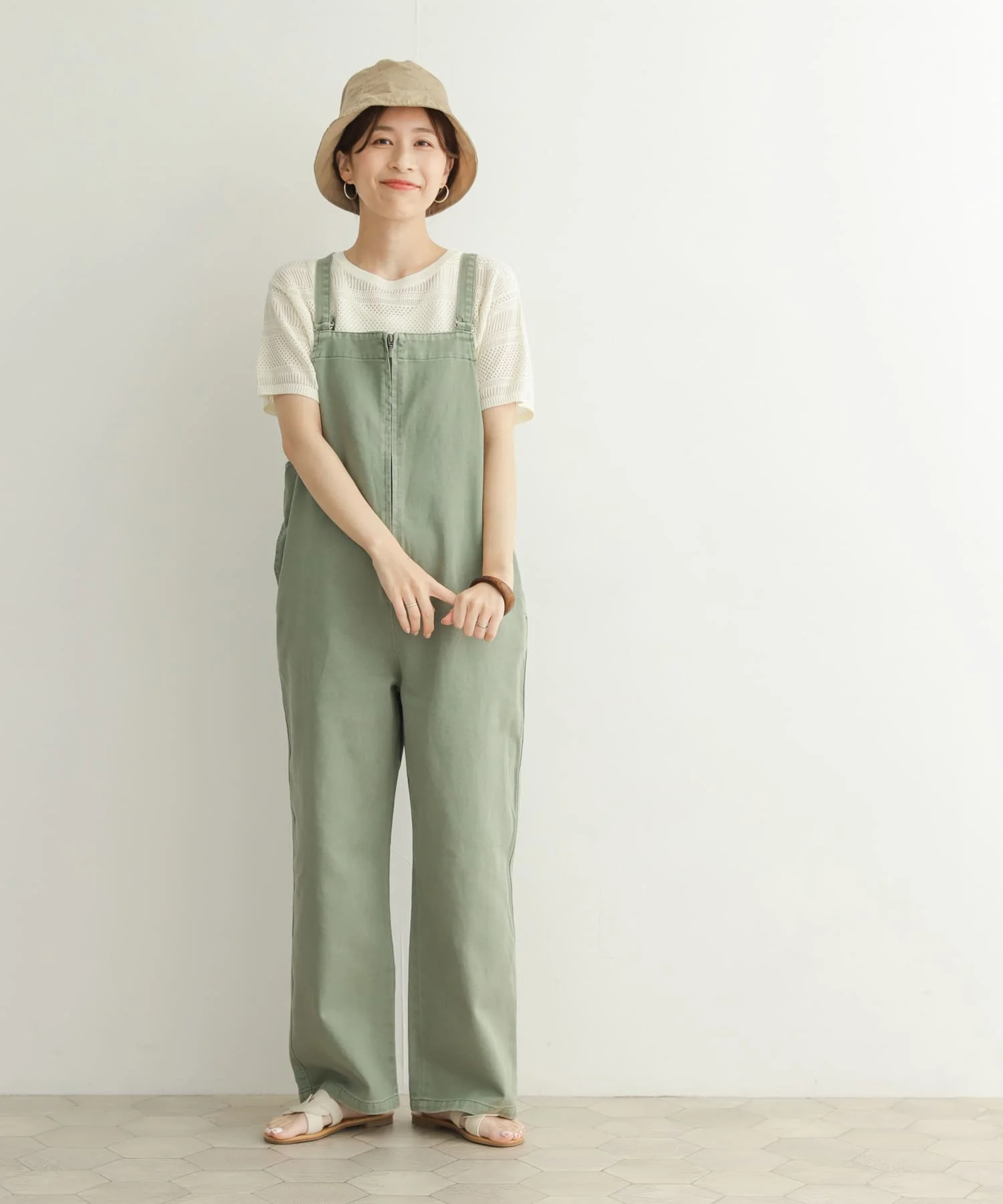 Damskie ogrodniczki z wysokim stanem, bawełniane, codzienne, w stylu japońskim, uniwersalne, na jesień 2025, nowość IENA