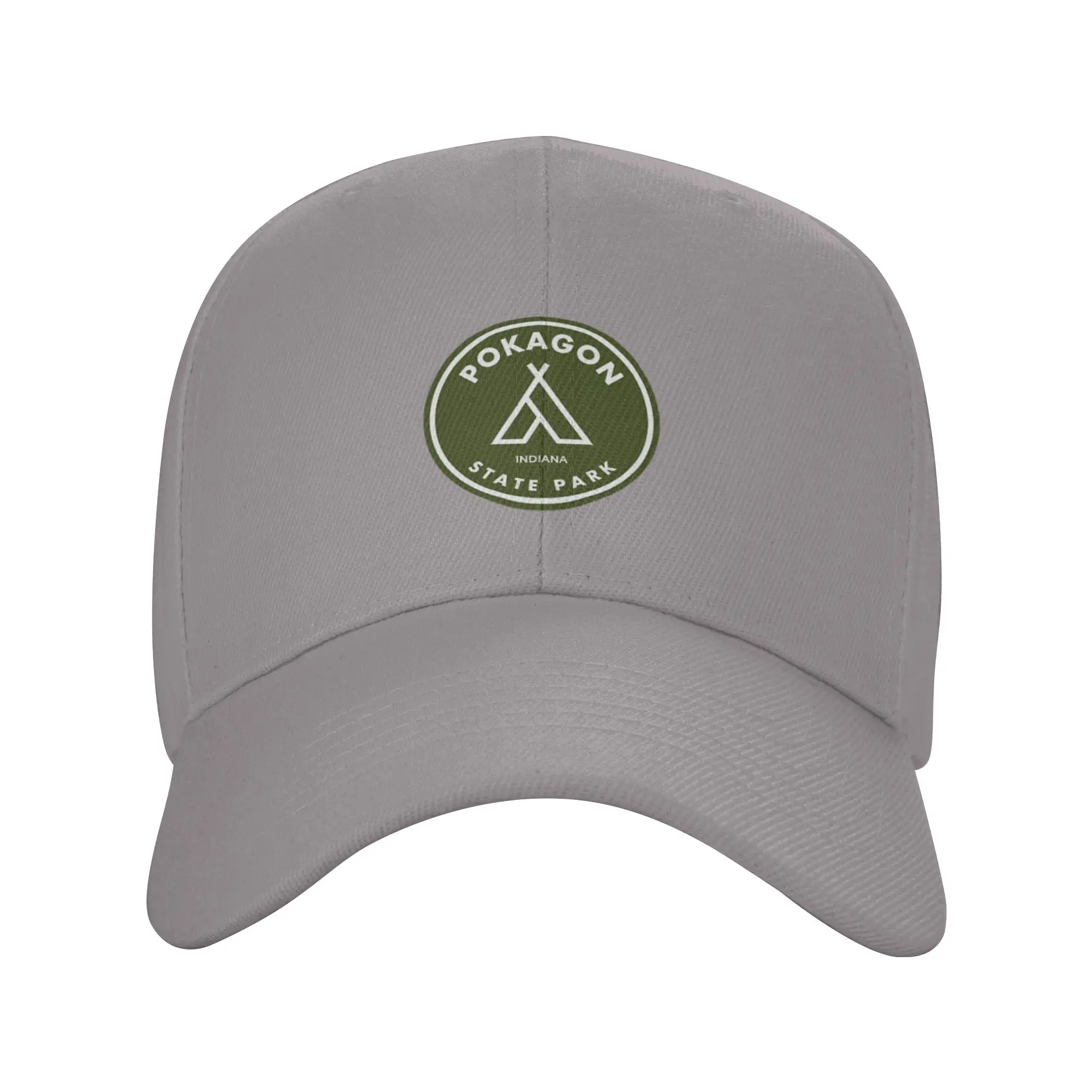 Hot Sale Pokagon State Park Indiana Tent Baseball Cap  Vintage Sun Hats  Fishing Sun Hats