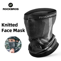 ROCKBROS-mascarilla para bicicleta, pasamontañas de cara completa, transpirable, protección UV, bufanda para bicicleta a prueba de viento, senderismo, deportes al aire libre, equipo de ciclismo