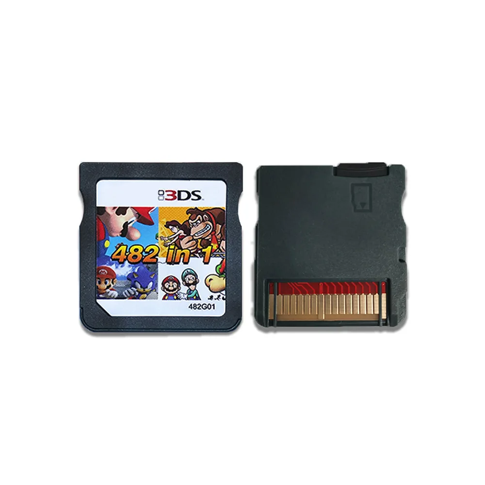 4300 in 1 Card Compilation DS NDS 3DS 3DS NDSL Game Cartridge Card Video Game Handheld Player (R4 card)