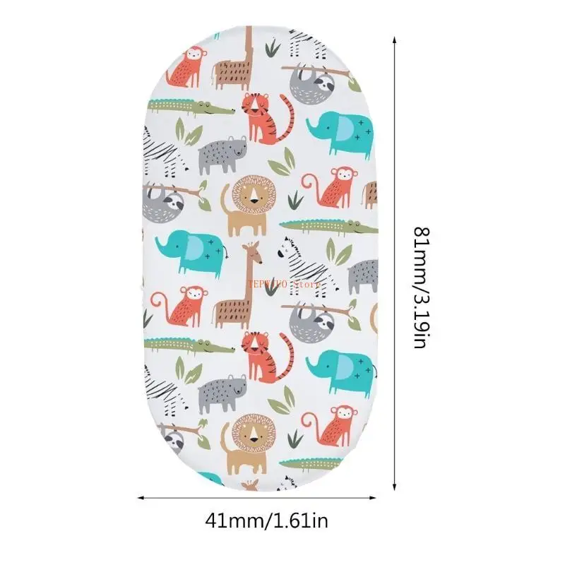 غطاء مرتبة سرير أطفال مصنوع من القطن U50F، ملاءات مرنة لمهد الأطفال