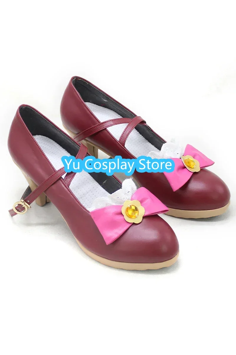 Chaussures de Cosplay Shimamura Uzuki en Cuir PU, Bottes de Carnaval d'Halloween, sur Mesure, Couleurs Brillantes