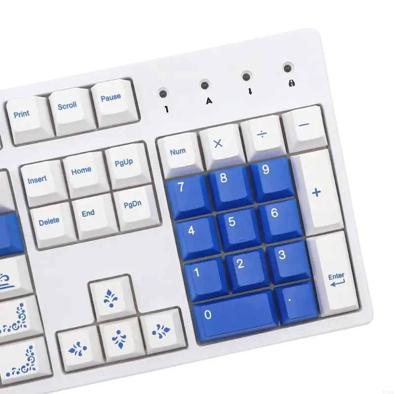 F3MA Замена набора колпачков для клавиш, 135 шт. ПБТ термосублимации для механических клавиш