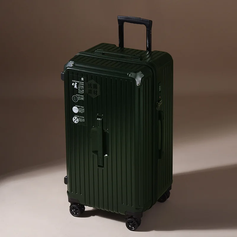 Oversized capacity suitcase student pull rod box 28 \