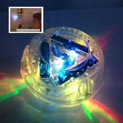 تغيير لون الحمام تحت الماء LED بركة بركة سبا ضوء مقاوم للماء حوض استحمام لعبة أطفال دش وامض العائمة ضوء الليل