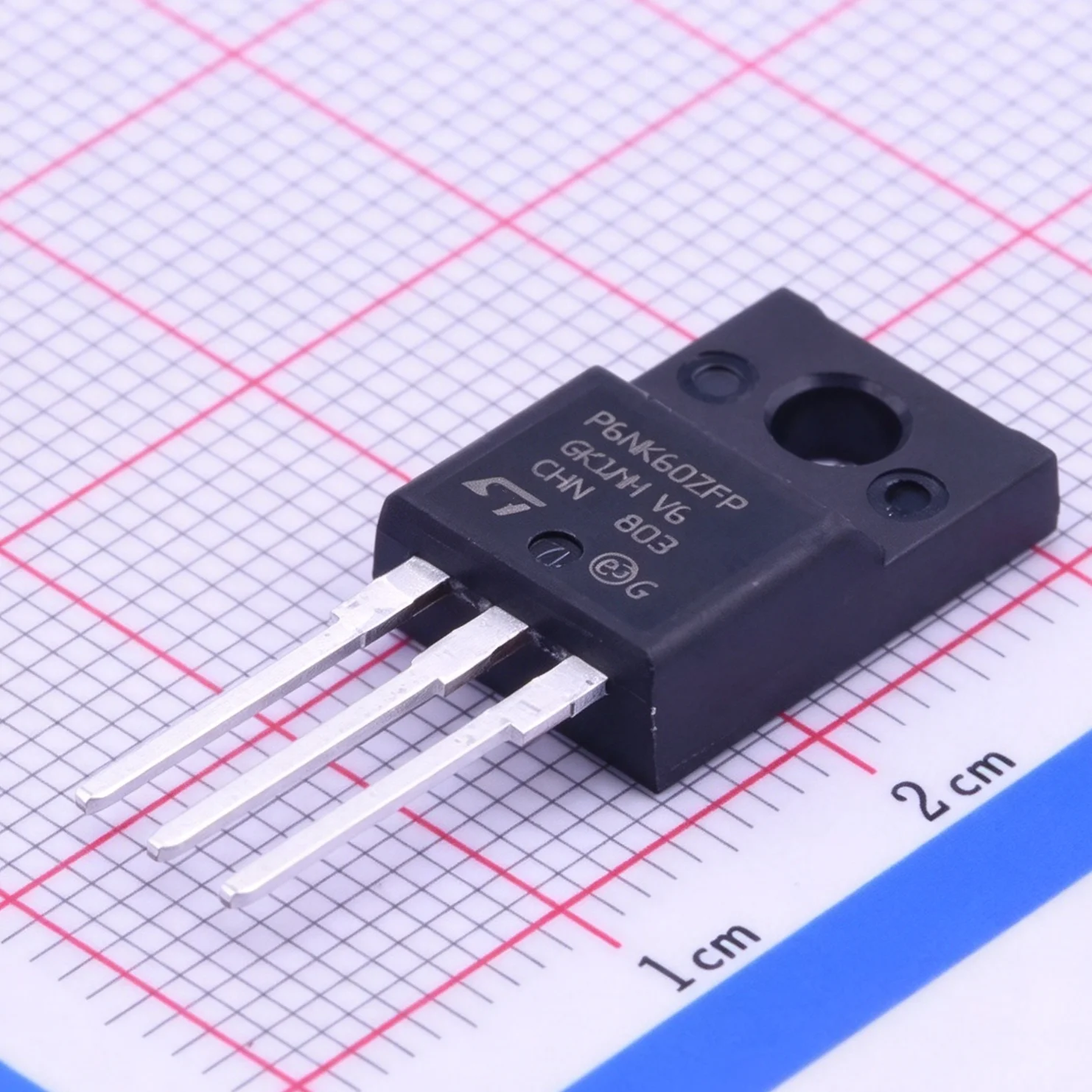 5PCS STP6NK60ZFP Marking P6NK60ZFP TO-220FP-3 600V 6A 30W 1.2Ω@10V 1.2 ohm N-channel NEW Original Field-Effect Transistor MOSFET