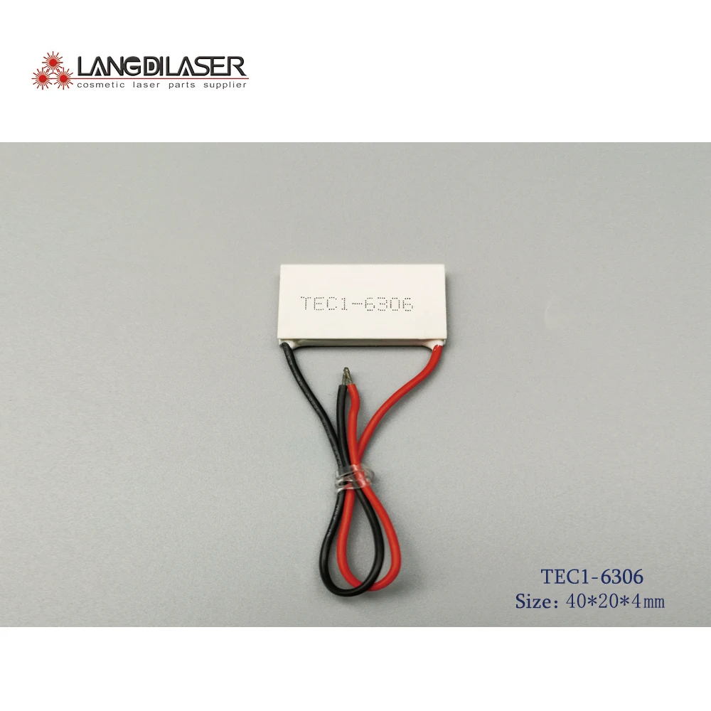 

Peltier Cooling Plate TEC1 6306 / Size : 40*20*4mm / For IPL Laser Headpieces