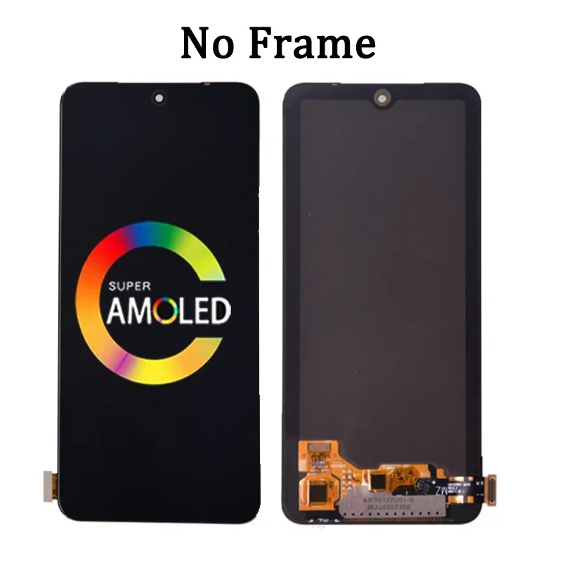 Wyświetlacz LCD 6,43 cala do Xiaomi Redmi Note 11 2201117 Szkło dotykowe z ekranem TG Digitizer do Redmi Note 11S LCD 2201117 SG